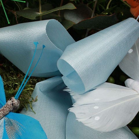 Rouwlint lichtblauw code 53