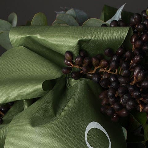 Rouwlint lichtgroen code 3